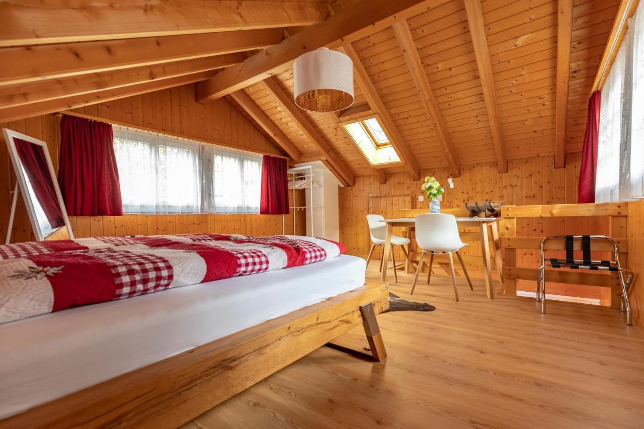 Chalet Waeschhuesli Near Interlaken, Grindelwald And Lauterbrunnen Gsteigwiler Exterior photo