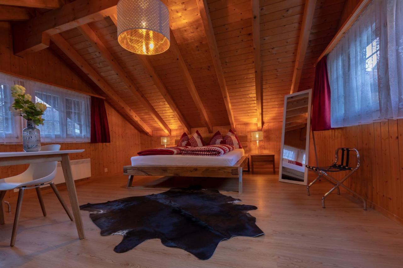 Chalet Waeschhuesli Near Interlaken, Grindelwald And Lauterbrunnen Gsteigwiler Exterior photo